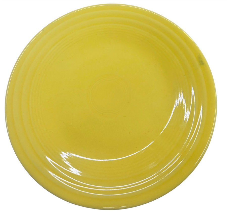 Fiesta - Sunflower Yellow Luncheon Plate Ceramic Dish Setting Homer Laughlin HLC