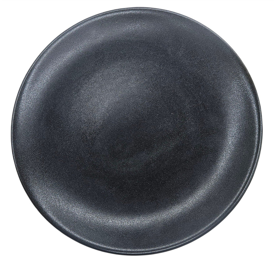 Fiesta - Foundry Black Luncheon Plate Dish Ceramic Dining Homer Laughlin Decor