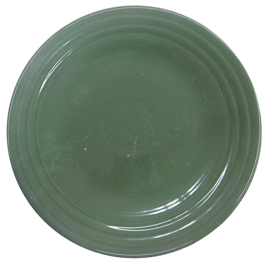 Fiesta - Sage Green Luncheon Plate Ceramic Dish Setting Homer Laughlin Kitchen