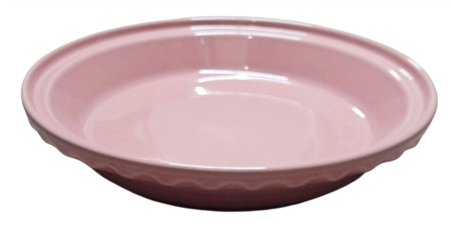 Fiesta - Peony Pink Deep Dish Pie Baker Plate Pan Dish Homer Laughlin Bakeware