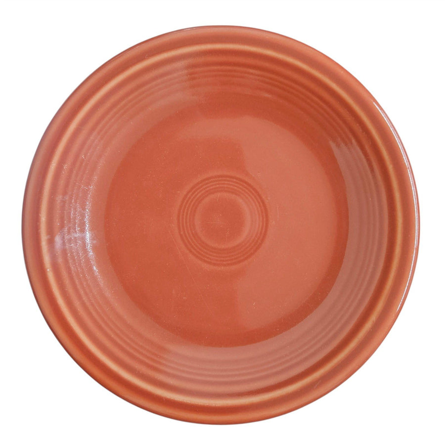 Fiesta - Paprika Brown Salad Plate Ceramic Dish Homer Laughlin Dinner Kitchen