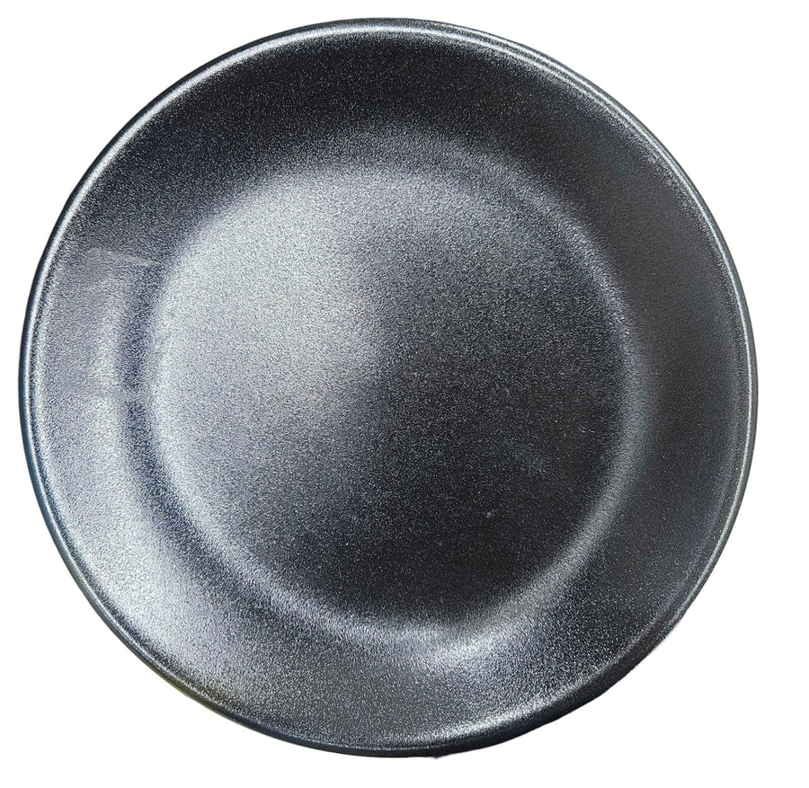 Fiesta Foundry Black Salad Plate Couple Ceramic Dish Pottery Bowl Go Alongs