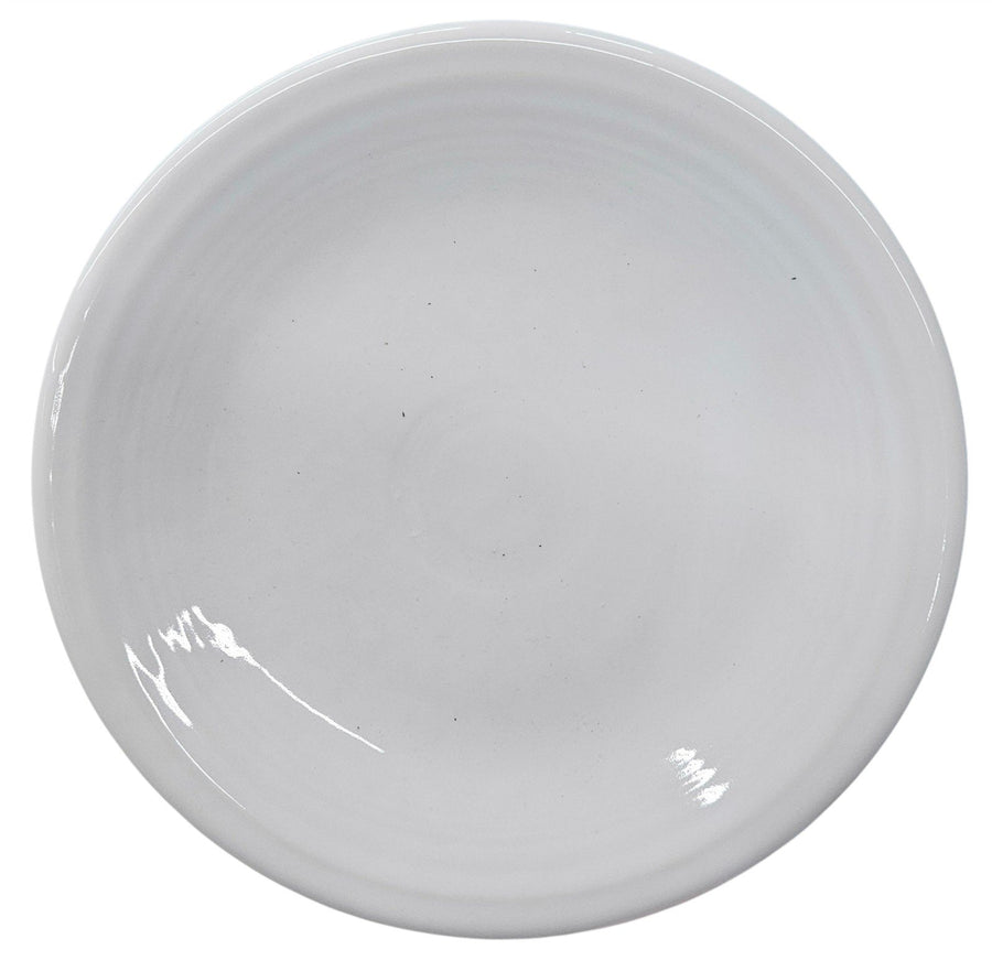 Fiesta - White Salad Plate Homer Laughlin Ceramic Dish Kitchenware Dining Home