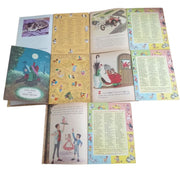 Little Golden Books 1st Editions "A" 1952-1963 Set Of 5 Vintage Collectible