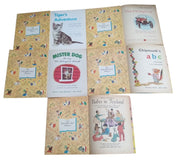 Little Golden Books 1st Editions "A" 1952-1963 Set Of 5 Vintage Collectible