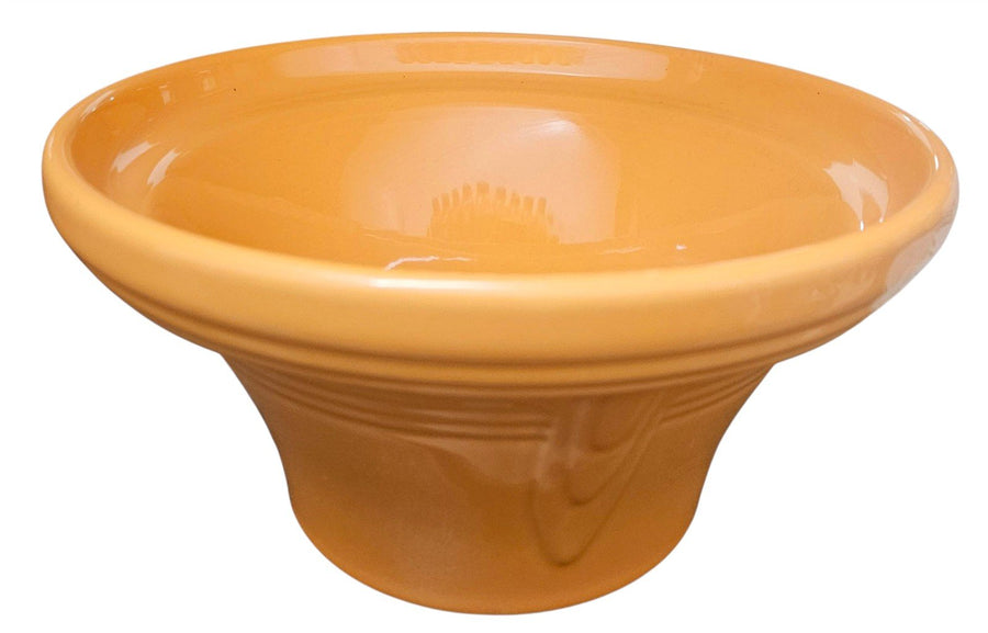 Fiesta - Butterscotch Orange Hostess Serving Bowl Homer Laughlin Ceramic
