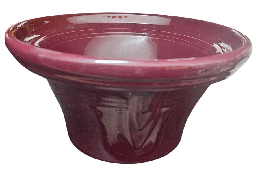 Fiesta - Claret Maroon Hostess Bowl Homer Laughlin HLC