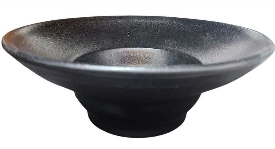 Fiesta - Foundry Black Hostess Serving Bowl Homer Laughlin Kitchenware