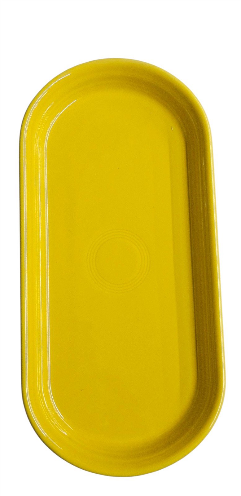 Fiesta - Daffodil Yellow Small Bread Tray Homer Laughlin Ceramic Dish Cooking