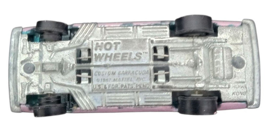 Hot Wheels Mattel Custom Barracuda 1967 Redline Vintage Collectible Nostalgic