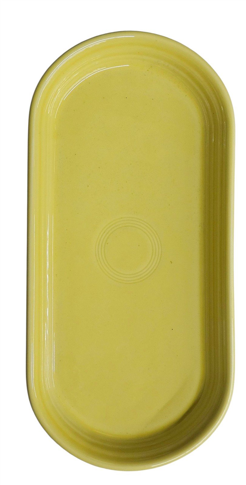 Fiesta - Chartreuse Green Small Bread Tray Homer Laughlin Ceramic Dish Cooking Serving