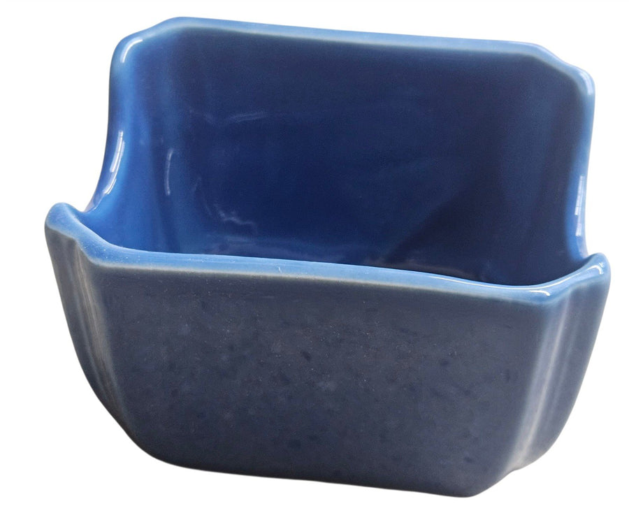 Fiesta - Lapis Blue Sugar Packet Caddy Homer Laughlin Ceramic Dish Kitchenware