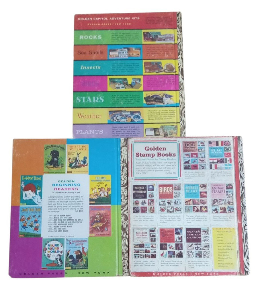 Christmas Little Golden Books & Wonder Books 1951-1961 Set Of 7 Collectible