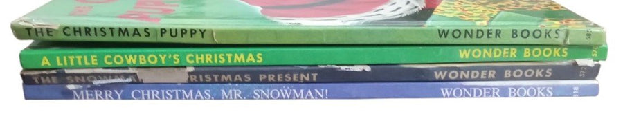 Christmas Little Golden Books & Wonder Books 1951-1961 Set Of 7 Collectible