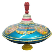 Fuchs Melodius Tin Spinning Top Toy Vintage Collectible Nostalgic 1950s Germany