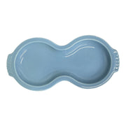 Fiesta - Periwinkle Blue Figure 8 Creamer and Sugar Tray Ceramic Dish Homer Laughlin HLC