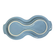 Fiesta - Periwinkle Blue Figure 8 Creamer and Sugar Tray Ceramic Dish Homer Laughlin HLC
