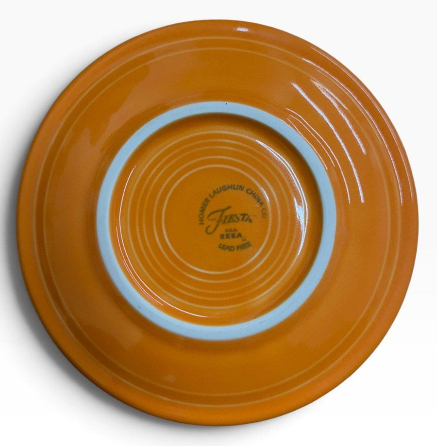 Fiesta - Tangerine Orange Appetizer/Bread and Butter Plate (DIS) Homer Laughlin