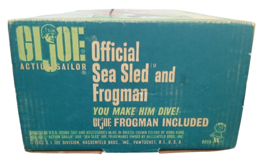 Hasbro GI Joe Sea Sled W/Box 1966 Vintage Retro Collectible Nostalgic Untested
