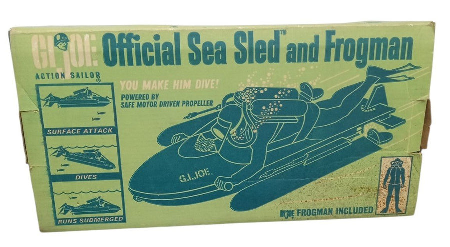Hasbro GI Joe Sea Sled W/Box 1966 Vintage Retro Collectible Nostalgic Untested