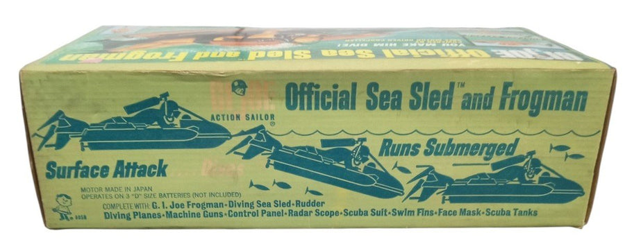 Hasbro GI Joe Sea Sled W/Box 1966 Vintage Retro Collectible Nostalgic Untested