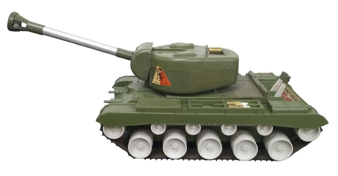 Remco Bulldog Tank Toy W/Ammo 1960s Vintage Collectible Nostalgic Untested