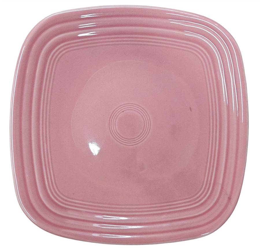Fiesta - Peony Pink Square Luncheon Plate Homer Laughlin Ceramic Dish HLC