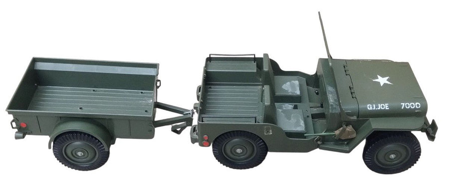 Hasbro GI Joe Jeep 7000 Vintage Collectible Nostalgic 1960s Classic Toy Untested