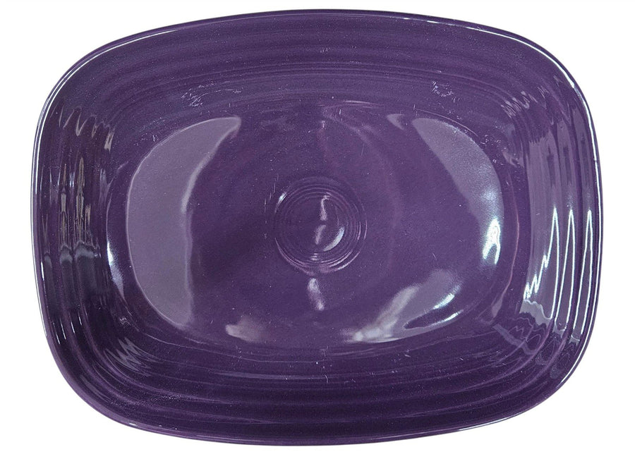Fiesta - Mulberry Purple Rectangular Platter Homer Laughlin Ceramic Dish Dining