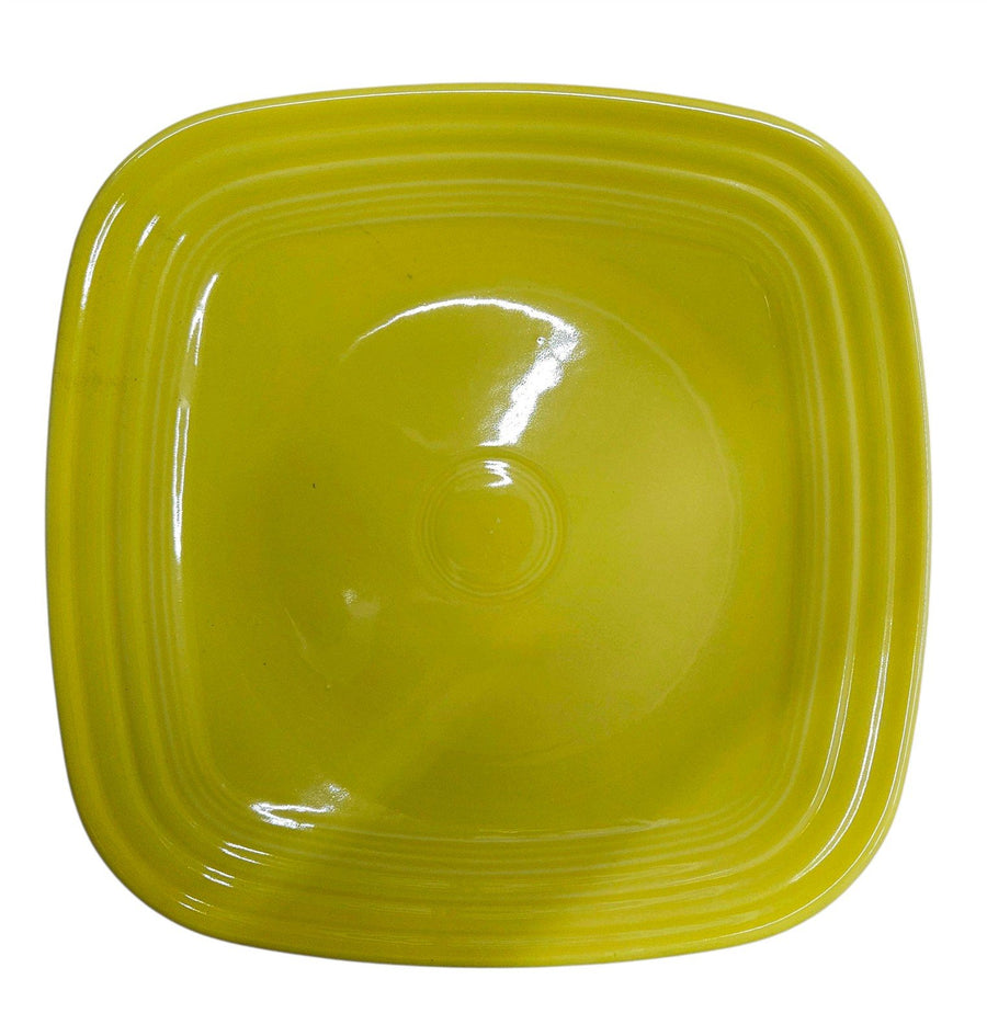 Fiesta - Sunflower Yellow Square Dinner Plate Homer Laughlin Ceramic Dish Dining