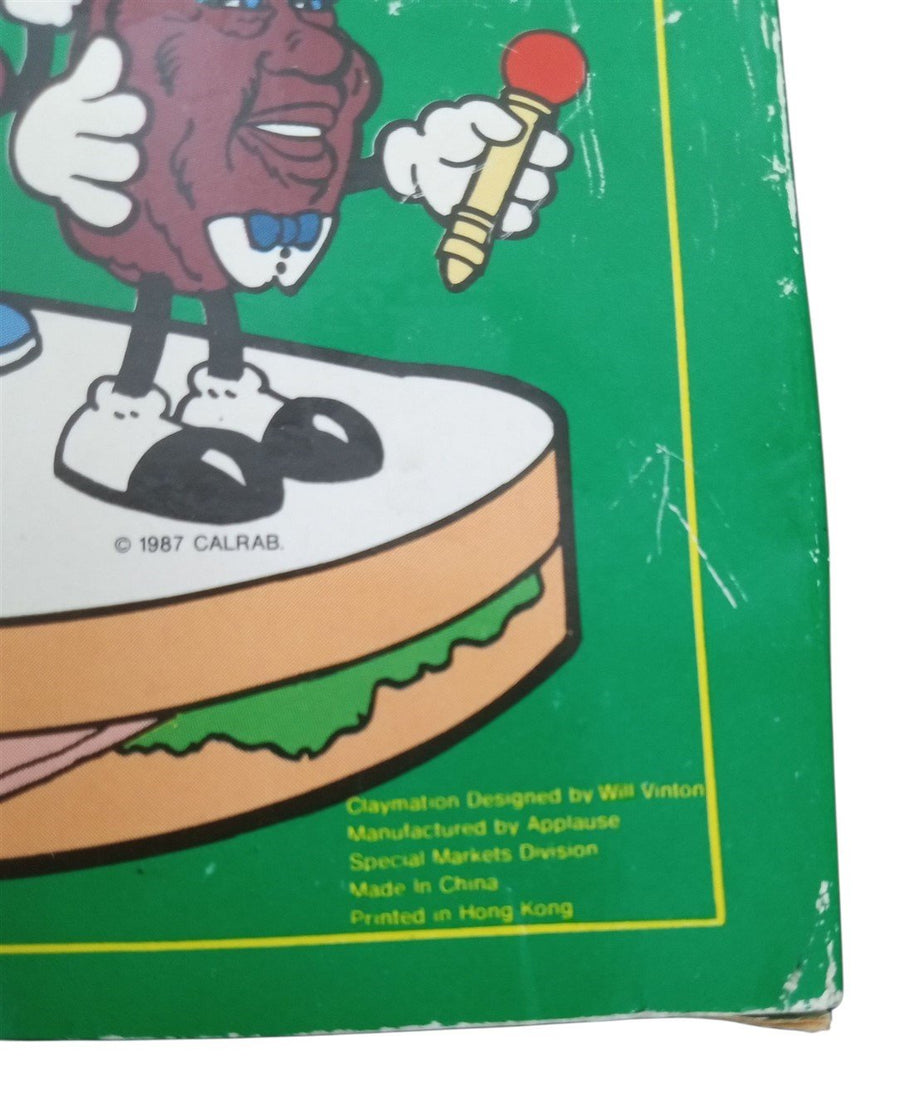 Del Monte California Raisins Figures W/Sandwich Stage Retro Collectible 1980s