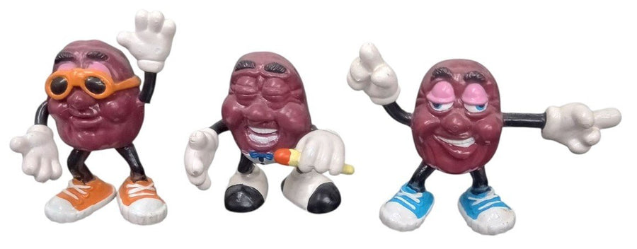 Del Monte California Raisins Figures W/Sandwich Stage Retro Collectible 1980s