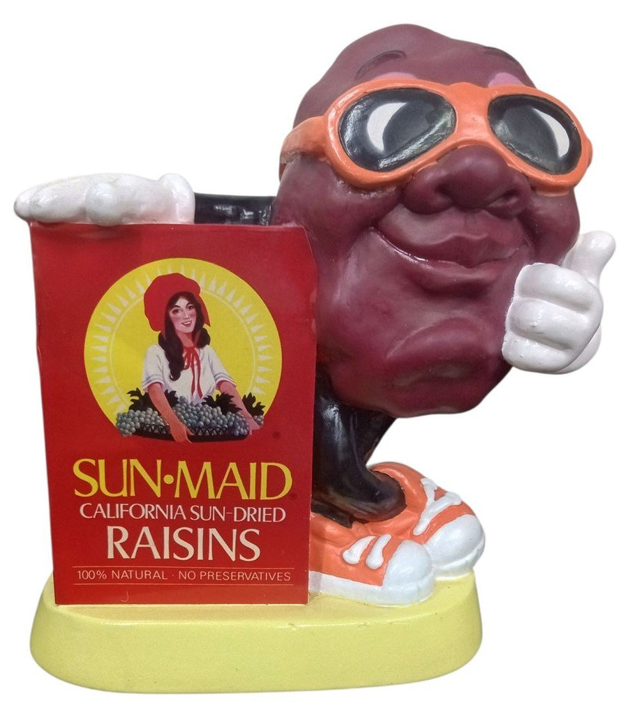 Sun Maid California Raisins Coin Bank Retro Collectible Nostalgic Decor 1980s
