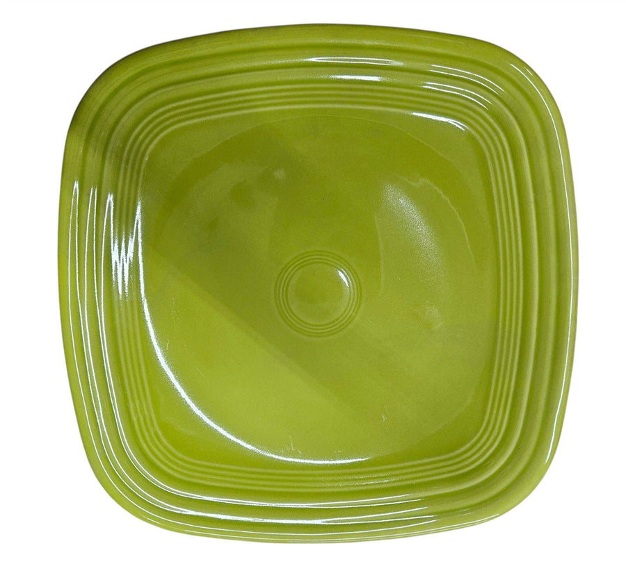 Fiesta - Lemongrass Green Square Dinner Plate Homer Laughlin Ceramic Kitchenware