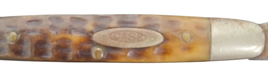 Pocket Knife By Case W/Bone Handle Double Blade Vintage Collectible Nostalgic