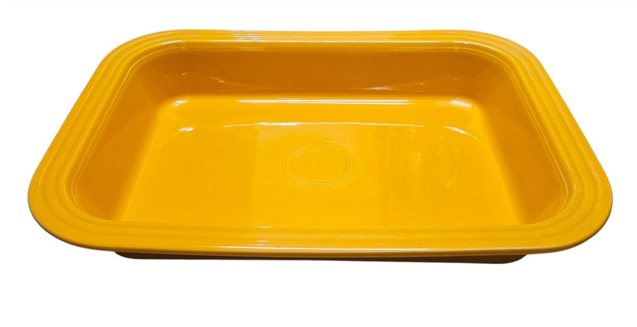 Fiesta - Butterscotch Yellow Rectangular Baker Homer Laughlin Ceramic Baking