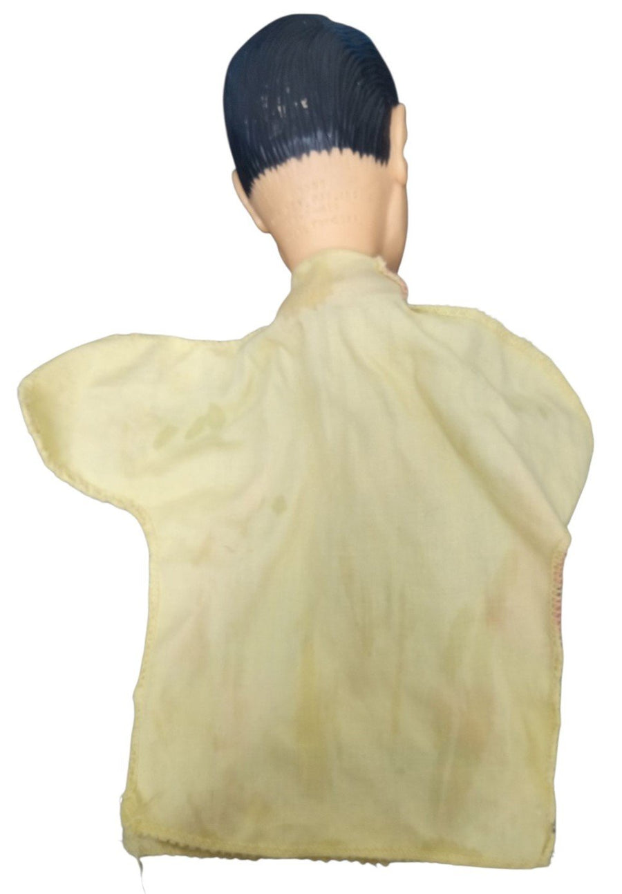 Superman Hand Puppet Ideal Toys DC Comics 1960s Vintage Collectible Nostalgic
