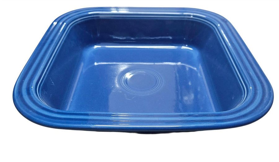 Fiesta - Lapis Blue Square Baker Casserole Homer Laughlin Ceramic Baking Cooking