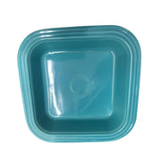 Fiesta - Turquoise Blue Square Baker Homer Laughlin Ceramic Baking Cooking