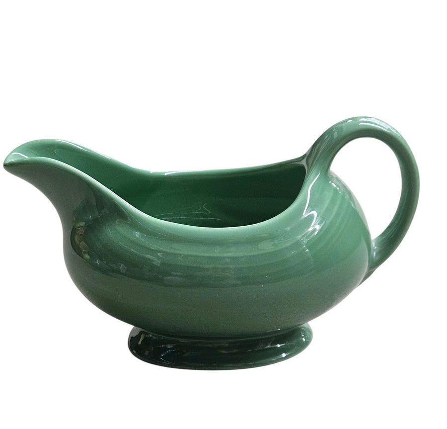 Fiesta - Meadow Green Gravy Boat Sauce Dish Ceramic Serving Ware Homer Laughlin