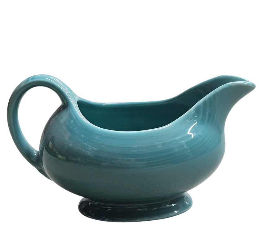 Fiesta - Turquoise Blue Sauce Boat Gravy Homer Laughlin Ceramic Serving Dish Home