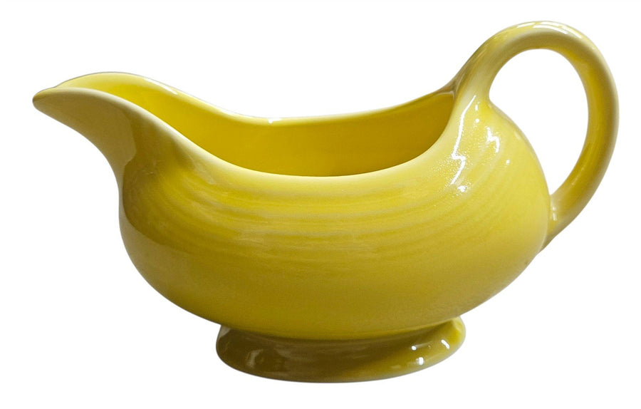 Fiesta - Sunflower Yellow Sauce Boat Gravy Homer Laughlin Ceramic Serving Dish