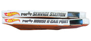 Hot Wheels PopUp Bundle: House & Car Port + Service Station 1967 Mattel