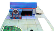 Hot Wheels PopUp Bundle: House & Car Port + Service Station 1967 Mattel