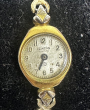 Vintage Clinton Quartz Steel Gold-tone Women's Watch | Missing hand and crown
