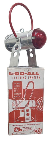 Flashing Do-All Lantern by Snap It Vintage Collectible Camping Untested