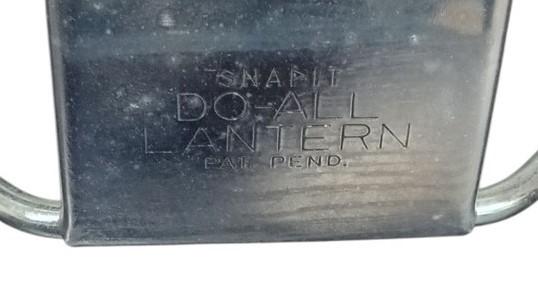 Flashing Do-All Lantern by Snap It Vintage Collectible Camping Untested