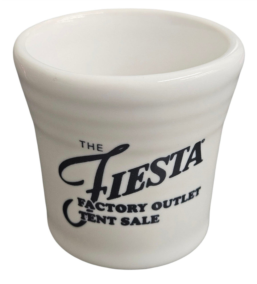 Fiesta - White Limited Edition Anniversary Fiesta Factory Outlet Sale Shot Glass HLC