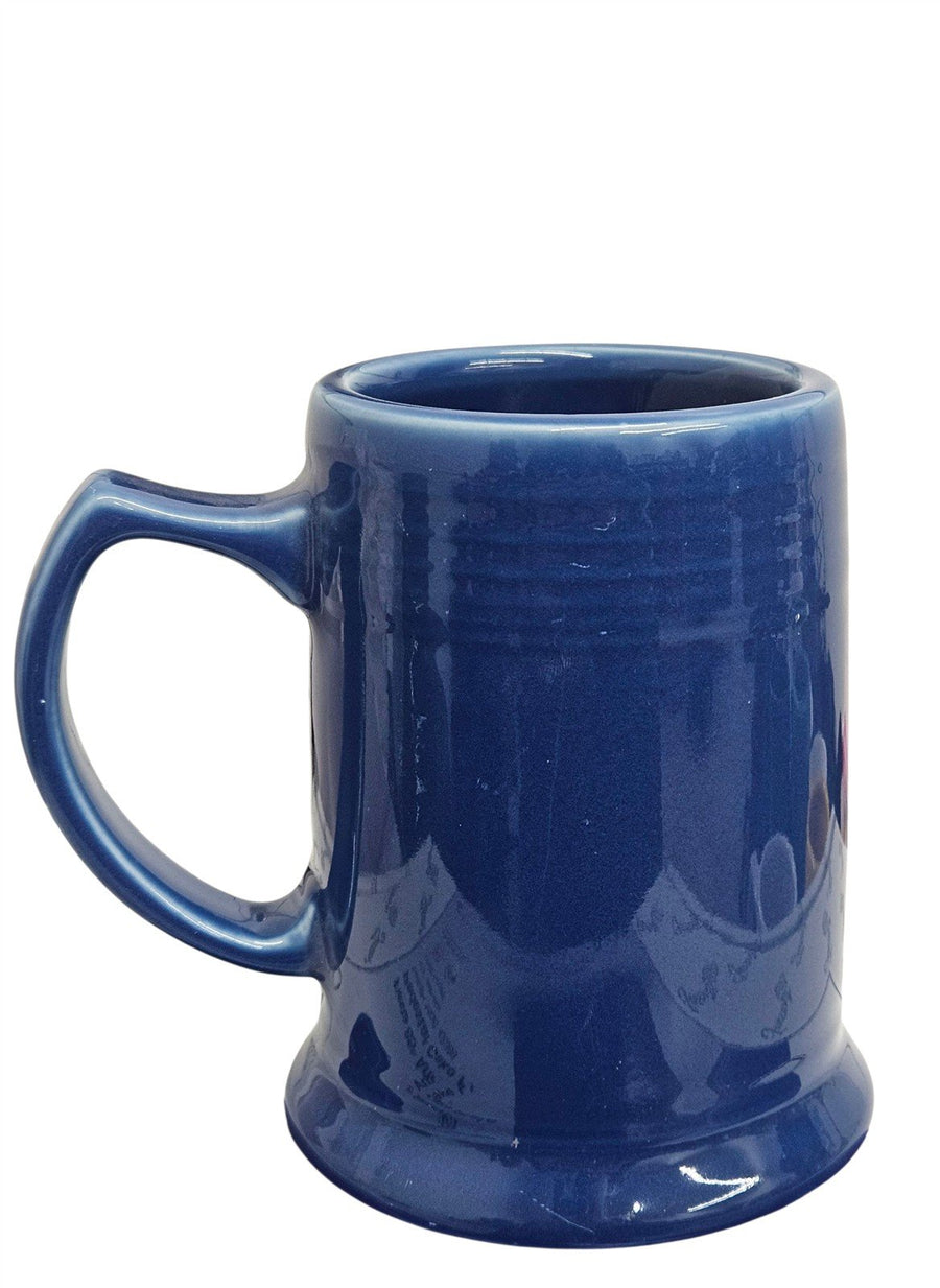 Fiesta - Lapis Blue Beer Stein Pint Mug Ceramic Homer Laughlin Drinkware