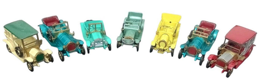 Matchbox Models Of Yesteryear Set Of 7 Retro Collectible Nostalgic Diecast Cars